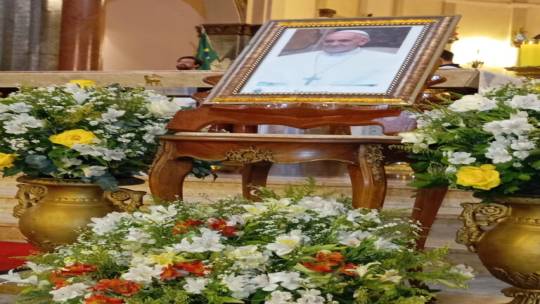 Arquidiocese celebra missa em sufrágio do Papa