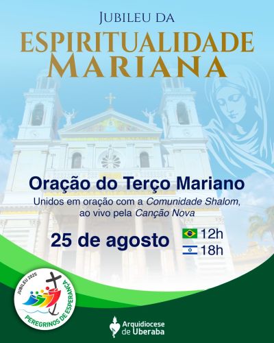 Arquidiocese de Uberaba celebra Jubileu da Espiritualidade Mariana com Terço especial