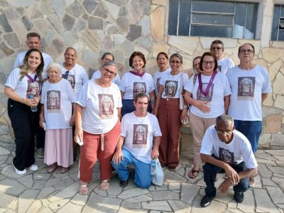 Devoção que atravessa fronteiras: fiéis de Araxá participam da Quarta Romaria Nacional da Sagrada Face de Jesus