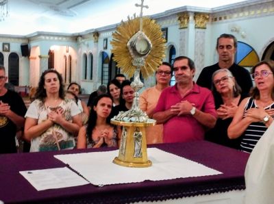 Encontro das Pastorais Litúrgica, MECE e Musica na Paróquia de Santo Antônio de Pádua