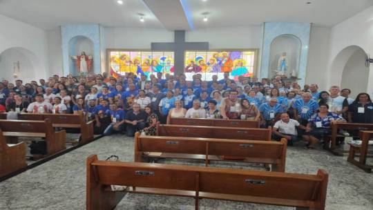 Encontro do Lançamento do Jubileu das famílias e aprofundamento de agentes de preparação de casais por acolhimento