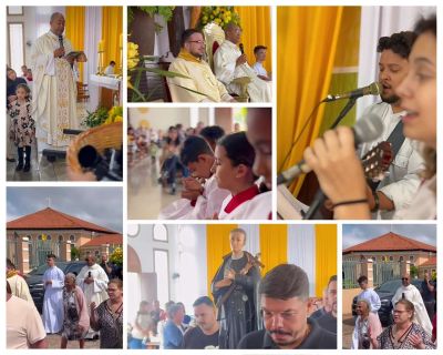 Fé em Procissão: Devotos de São Geraldo Majela transformam ruas do Alfredo Freira em caminho de esperança