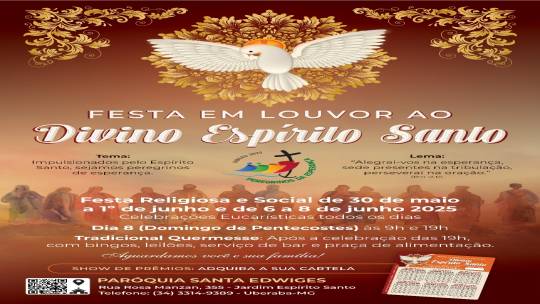 Festa em Louvor ao Divino Espírito Santo: Fé e Solidariedade