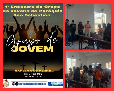 Jovens de Araxá renovam a fé em encontro na Capela São Pedro