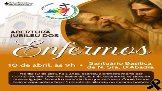 Jubileu dos Enfermos terá ato em memória das vítimas da Covid-19