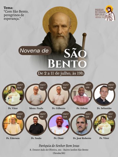 Novena em honra a São Bento: uma peregrinação de esperança e fé!