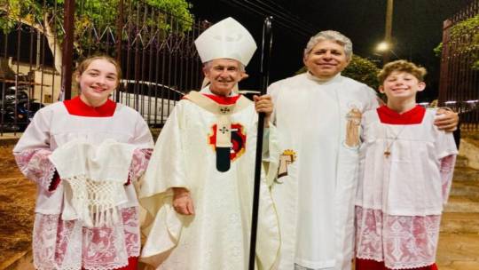 Padre Anízio assume nova missão na Paróquia Santa Bárbara