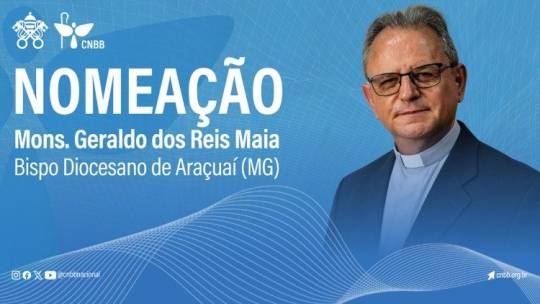 Padre Geraldo Maia nomeado bispo de Araçuai, MG