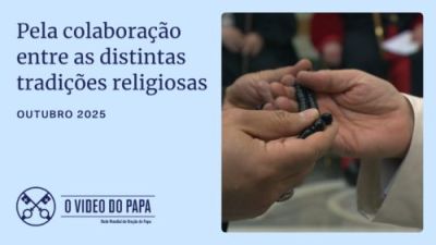 Papa, em oração, pede união entre as religiões em um mundo ferido por conflitos