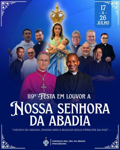 Pirajuba celebra a 119ª Festa em Louvor a Nossa Senhora da Abadia
