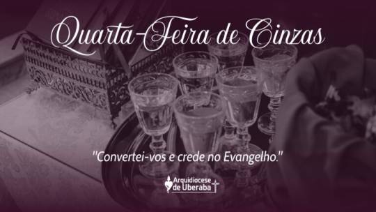 Programação de Quarta-Feira de Cinzas