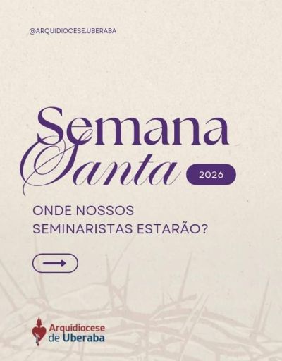 Semana Santa: seminaristas são enviados em missão às comunidades da Arquidiocese