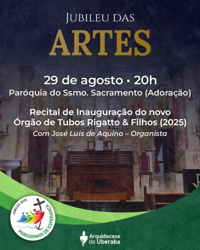 Uberaba celebra a arte com inauguração de órgão de tubos na Paróquia do Santíssimo Sacramento