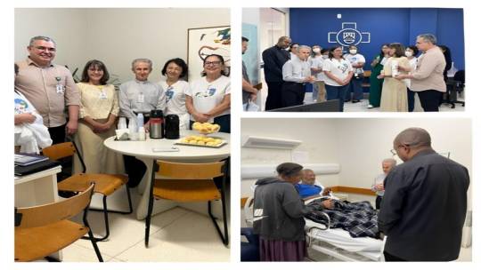 Visita Pastoral ao HMPU marca abertura do Jubileu dos Enfermos