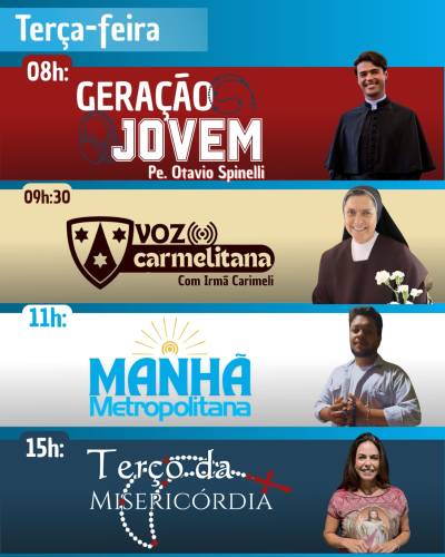 Programação de Terça Feira